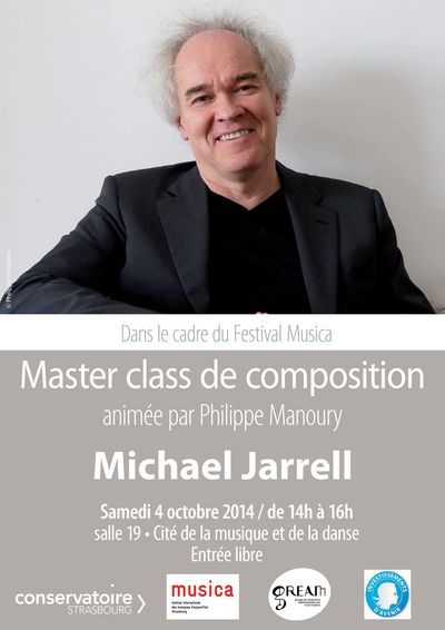 Masterclass de composition Michael Jarrell