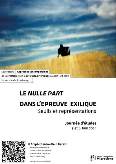 Journées d'études « Le nulle part dans l’épreuve exilique »
