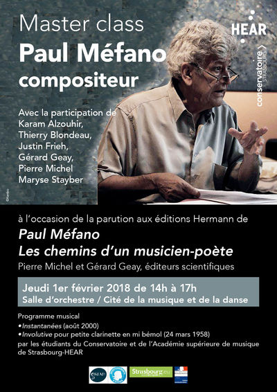 Masterclass Paul Méfano