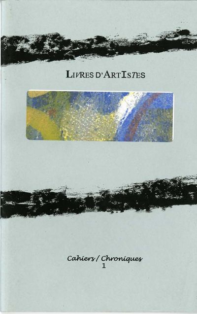 Livres d'artistes, Acte I