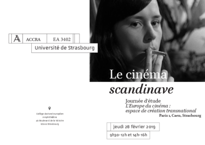 Journée d'études « L'Europe du cinéma : espace de création transnational II - Le cinéma scandinave »