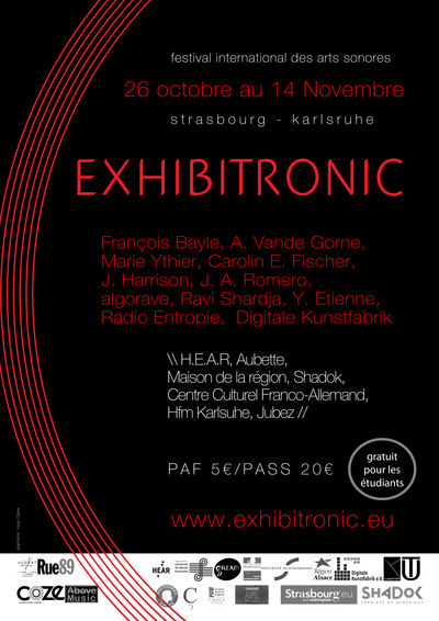 Festival international des arts sonores « Exhibitronic #5 »