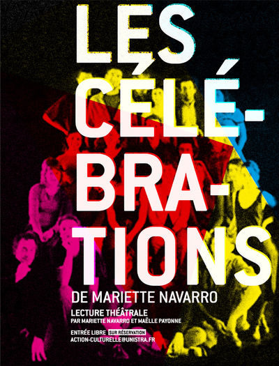 Lecture théâtrale « Les célébrations ? » par Mariette Navarro